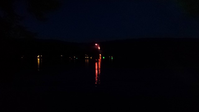 Fire works accross street 1